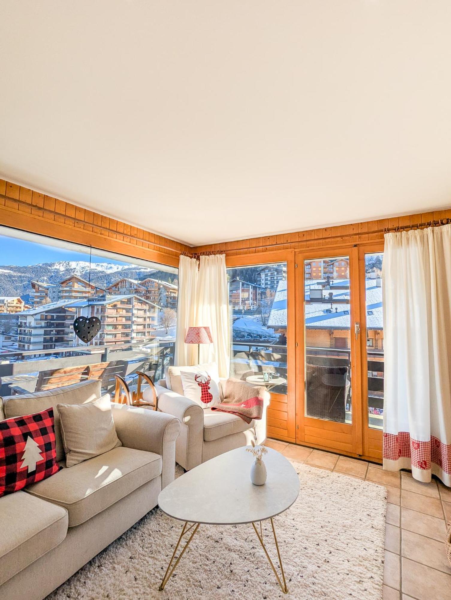 Center Of Nendaz ! Apartment 3 Rooms With Balcony Exterior foto